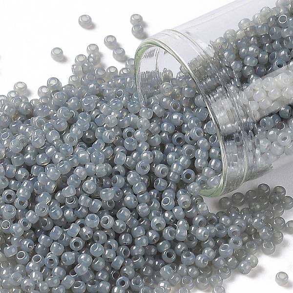 PandaHall TOHO Round Seed Beads, Japanese Seed Beads, (1150) Translucent Grey, 11/0, 2.2mm, Hole: 0.8mm, about 1110pcs/10g Glass Gray
PandaHall TOHO Round Seed Beads, Japanese Seed Beads, (1150) Translucent Grey, 11/0, 2.2mm, Hole: 0.8mm, about 1110pcs/10g Glass Gray