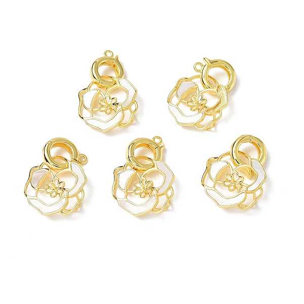 PandaHall Brass Twister Clasps with Shell, Flower, for Half Drilled Bead, Real 18K Gold Plated, 30mm, Hole: 1.4mm, Pin: 0.8mm Brass
PandaHall Brass Twister Clasps with Shell, Flower, for Half Drilled Bead, Real 18K Gold Plated, 30mm, Hole: 1.4mm, Pin: 0.8mm Brass