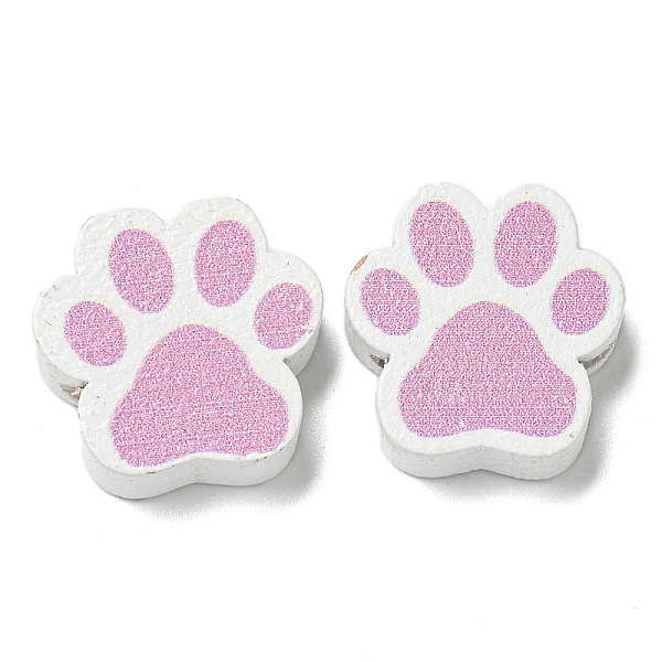 PandaHall Printed Wood Beads, Paw Print, Flamingo, 19.5x19~20x5.5~6mm, Hole: 2.5mm Wood Paw Print Pink
PandaHall Printed Wood Beads, Paw Print, Flamingo, 19.5x19~20x5.5~6mm, Hole: 2.5mm Wood Paw Print Pink