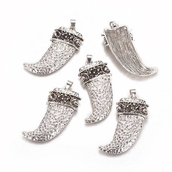 PandaHall Alloy Big Pendants, Carved Flower, Sword with Concave Spot, Antique Silver, 52x25x6mm, Hole: 6x5mm Alloy Others
PandaHall Alloy Big Pendants, Carved Flower, Sword with Concave Spot, Antique Silver, 52x25x6mm, Hole: 6x5mm Alloy Others