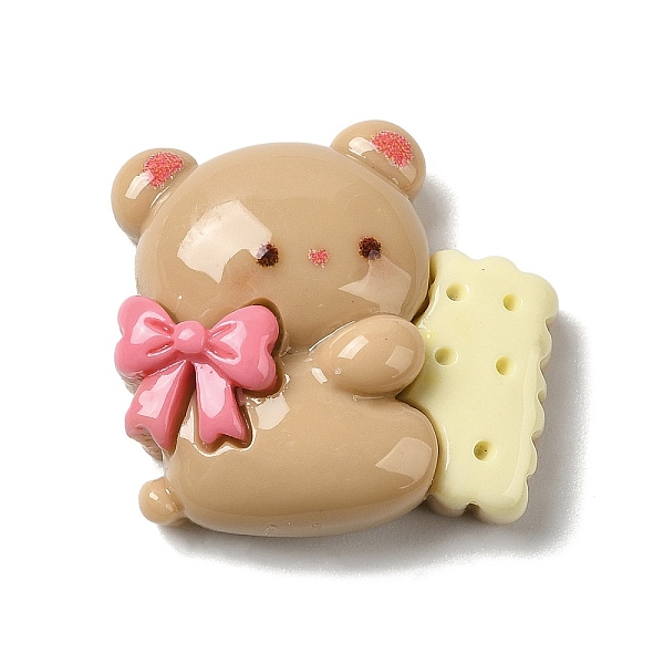 PandaHall Opaque Resin Cartoon Bear Decoden Cabochons, for Jewelry Making, BurlyWood, Food, 21.5x23x8.5mm Resin Food Orange
PandaHall Opaque Resin Cartoon Bear Decoden Cabochons, for Jewelry Making, BurlyWood, Food, 21.5x23x8.5mm Resin Food Orange