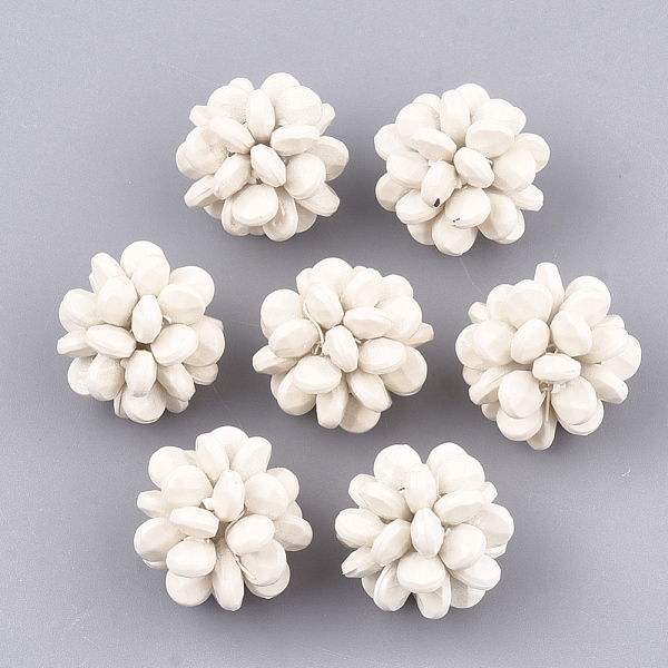 PandaHall Spray Painted Acrylic Woven Beads, Round, Cluster Beads, Mixed Color, 18~19mm Acrylic Round Multicolor
PandaHall Spray Painted Acrylic Woven Beads, Round, Cluster Beads, Mixed Color, 18~19mm Acrylic Round Multicolor
