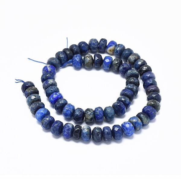 PandaHall Natural Lapis Lazuli Beads Strands, Faceted, Rondelle, 12x6mm, Hole: 1mm, about 64~66pcs/strand, 15.3 inch(39cm) Lapis Lazuli...
PandaHall Natural Lapis Lazuli Beads Strands, Faceted, Rondelle, 12x6mm, Hole: 1mm, about 64~66pcs/strand, 15.3 inch(39cm) Lapis Lazuli...
