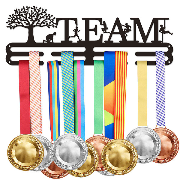 PandaHall Fashion Iron Medal Hanger Holder Display Wall Rack, with Screws, Word Team, Tree Pattern, 150x400mm Iron Tree
PandaHall Fashion Iron Medal Hanger Holder Display Wall Rack, with Screws, Word Team, Tree Pattern, 150x400mm Iron Tree