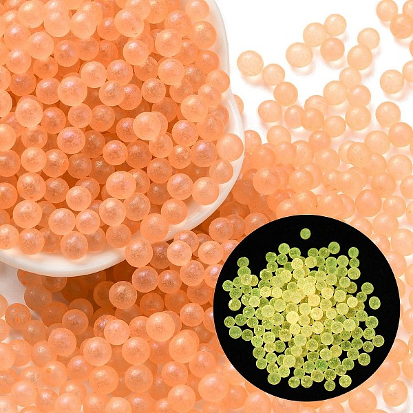 PandaHall Luminous Glow in the Dark Transparent Glass Round Beads, No Hole/Undrilled, Light Salmon, 5mm, about 2800Pcs/bag Glass Round
PandaHall Luminous Glow in the Dark Transparent Glass Round Beads, No Hole/Undrilled, Light Salmon, 5mm, about 2800Pcs/bag Glass Round
