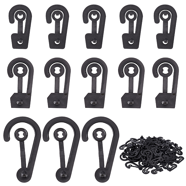 PandaHall 180 Pcs Plastic Sock Display Hooks, 3 Styles Black Plastic J Hooks Sock Hanging Hooks Underwear Gloves Hat Packing Clip Hanger...
PandaHall 180 Pcs Plastic Sock Display Hooks, 3 Styles Black Plastic J Hooks Sock Hanging Hooks Underwear Gloves Hat Packing Clip Hanger...