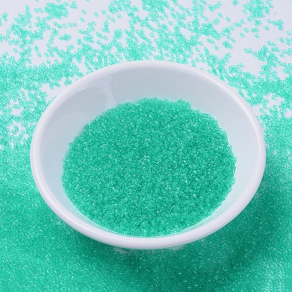 PandaHall MIYUKI Delica Beads, Cylinder, Japanese Seed Beads, 11/0, (DB1304) Dyed Transparent Dark Mint Green, 1.3x1.6mm, Hole: 0.8mm, about..., Cyan
PandaHall MIYUKI Delica Beads, Cylinder, Japanese Seed Beads, 11/0, (DB1304) Dyed Transparent Dark Mint Green, 1.3x1.6mm, Hole: 0.8mm, about..., Cyan