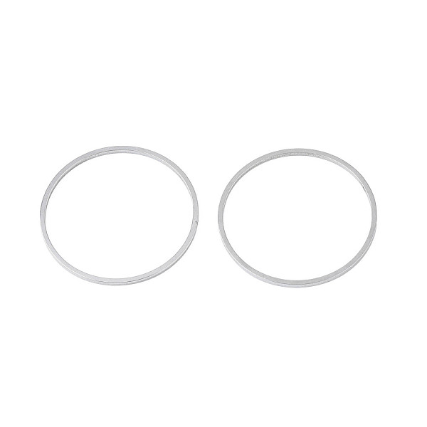 PandaHall 304 Stainless Steel Linking Ring, Stainless Steel Color, 30x1mm, Inner Diameter: 28mm 304 Stainless Steel Ring
PandaHall 304 Stainless Steel Linking Ring, Stainless Steel Color, 30x1mm, Inner Diameter: 28mm 304 Stainless Steel Ring