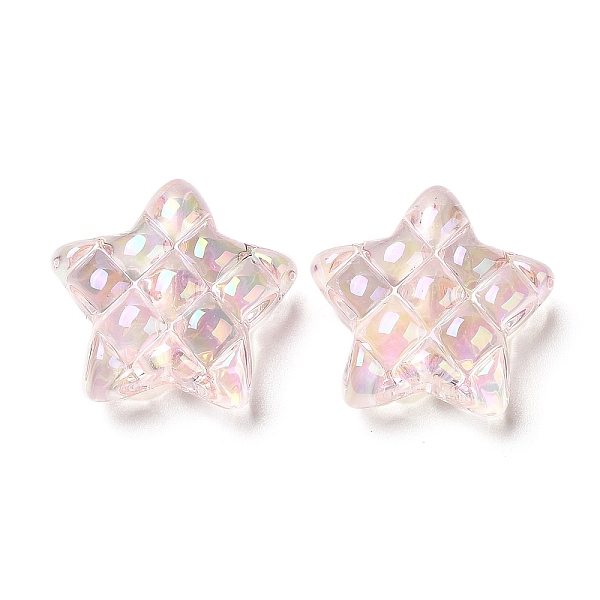 PandaHall Transparent Acrylic Beads, AB Color Plated, Star, Pink, 19.5x19.5x9mm, Hole: 3.5mm Acrylic Star Pink
PandaHall Transparent Acrylic Beads, AB Color Plated, Star, Pink, 19.5x19.5x9mm, Hole: 3.5mm Acrylic Star Pink
