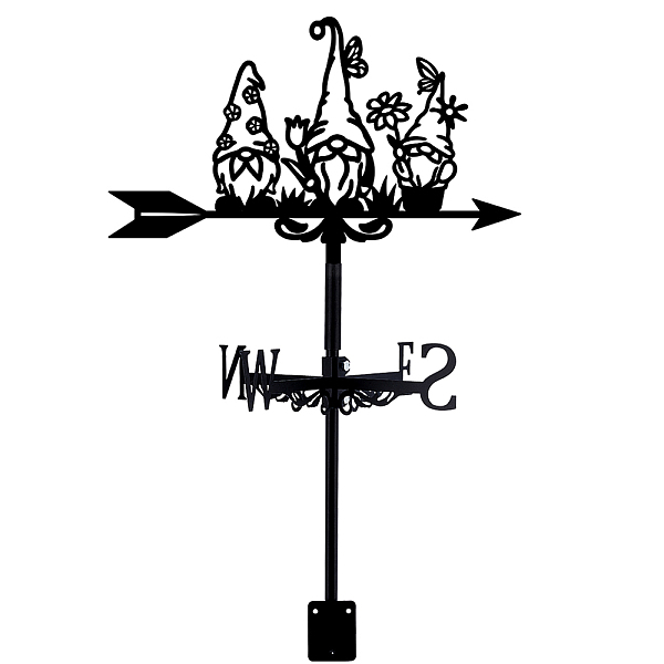 PandaHall SUPERDANT Gnome Weathervane Vintage Elf Wind Vane Iron Roof Garden Direction Sign Wind Direction Indicator for Outdoor Iron Roof...
PandaHall SUPERDANT Gnome Weathervane Vintage Elf Wind Vane Iron Roof Garden Direction Sign Wind Direction Indicator for Outdoor Iron Roof...