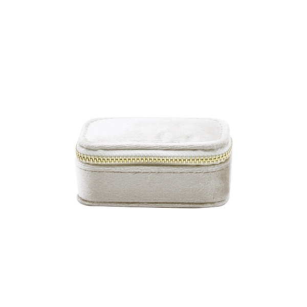 PandaHall Velet Jewelry Box, Travel Portable Jewelry Case, Zipper Storage Boxes, for Rings, Earrings, Rectangle, White, 8.5x4.5~4.7x3.8cm...
PandaHall Velet Jewelry Box, Travel Portable Jewelry Case, Zipper Storage Boxes, for Rings, Earrings, Rectangle, White, 8.5x4.5~4.7x3.8cm...
