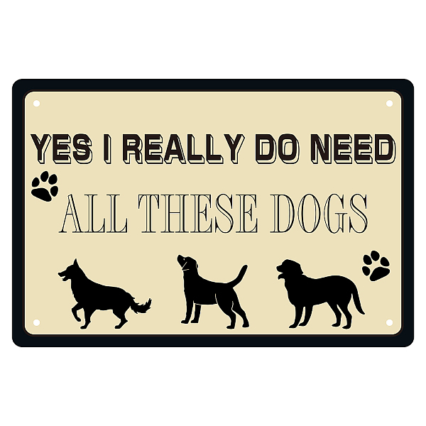 PandaHall CREATCABIN Dog Sign Garden Vintage Funny Metal Tin Sign Poster Retro Wall Decor Art Paintings Plaques for Home Garden Bathroom Pet...
PandaHall CREATCABIN Dog Sign Garden Vintage Funny Metal Tin Sign Poster Retro Wall Decor Art Paintings Plaques for Home Garden Bathroom Pet...