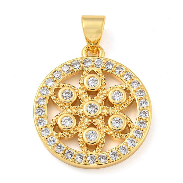 PandaHall Rack Plating Brass Micro Pave Cubic Zirconia Pendants, Cadmium Free & Lead Free, Long-Lasting Plated, Flat Round, Real 18K Gold..., Clear
PandaHall Rack Plating Brass Micro Pave Cubic Zirconia Pendants, Cadmium Free & Lead Free, Long-Lasting Plated, Flat Round, Real 18K Gold..., Clear