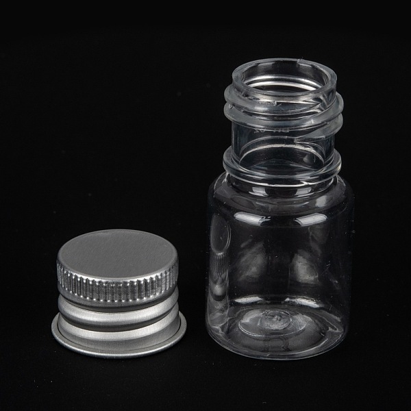PandaHall PET Plastic Mini Storage Bottle, Travel Bottle, for Cosmetics, Cream, Lotion, liquid, with Aluminum Screw Top Lid , Platinum...
PandaHall PET Plastic Mini Storage Bottle, Travel Bottle, for Cosmetics, Cream, Lotion, liquid, with Aluminum Screw Top Lid , Platinum...