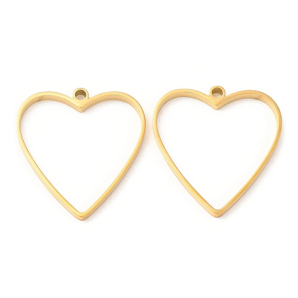PandaHall 304 Stainless Steel Open Back Bezel Heart Pendants, For DIY UV Resin, Epoxy Resin, Pressed Flower Jewelry, Real 18K Gold Plated...
PandaHall 304 Stainless Steel Open Back Bezel Heart Pendants, For DIY UV Resin, Epoxy Resin, Pressed Flower Jewelry, Real 18K Gold Plated...