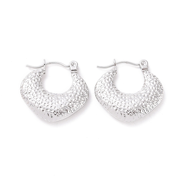 PandaHall 304 Stainless Steel Hoop Earrings for Women, Rhombus, Stainless Steel Color, 19.5x19.5x4mm, Pin: 0.8mm 304 Stainless Steel Rhombus
PandaHall 304 Stainless Steel Hoop Earrings for Women, Rhombus, Stainless Steel Color, 19.5x19.5x4mm, Pin: 0.8mm 304 Stainless Steel Rhombus