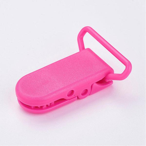 PandaHall Eco-Friendly Plastic Baby Pacifier Holder Clip, Deep Pink, 43x31x9mm Plastic Pink
PandaHall Eco-Friendly Plastic Baby Pacifier Holder Clip, Deep Pink, 43x31x9mm Plastic Pink