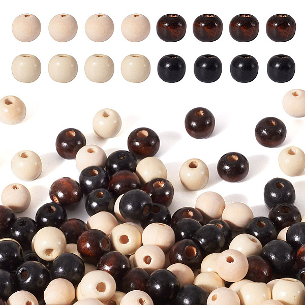 PandaHall Craftdady Natural Wood Beads, Dyed, Round, Mixed Color, 12mm, Hole: 2.5mm, 12x10.5mm, Hole: 3mm, 400pcs/set Wood Round Multicolor
PandaHall Craftdady Natural Wood Beads, Dyed, Round, Mixed Color, 12mm, Hole: 2.5mm, 12x10.5mm, Hole: 3mm, 400pcs/set Wood Round Multicolor