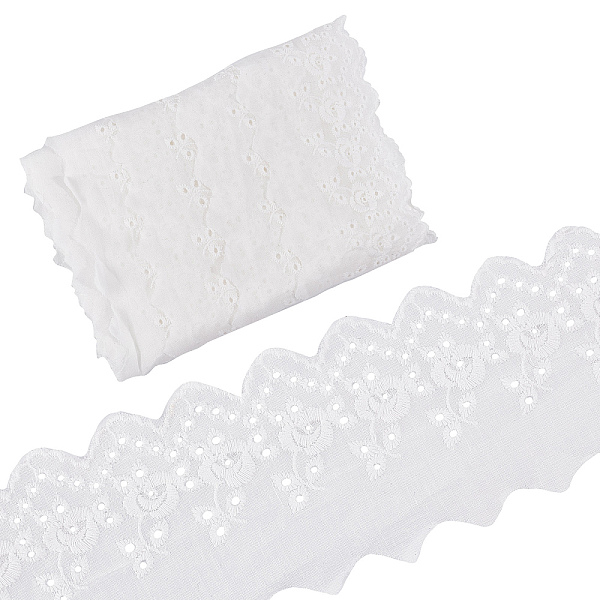 PandaHall GORGECRAFT 7.5 Yards Cotton Lace Trim Eyelet Embroidery Fabric Curtain Tablecloth Slipcover Bridal DIY Clothing/Accessories for..., White
PandaHall GORGECRAFT 7.5 Yards Cotton Lace Trim Eyelet Embroidery Fabric Curtain Tablecloth Slipcover Bridal DIY Clothing/Accessories for..., White