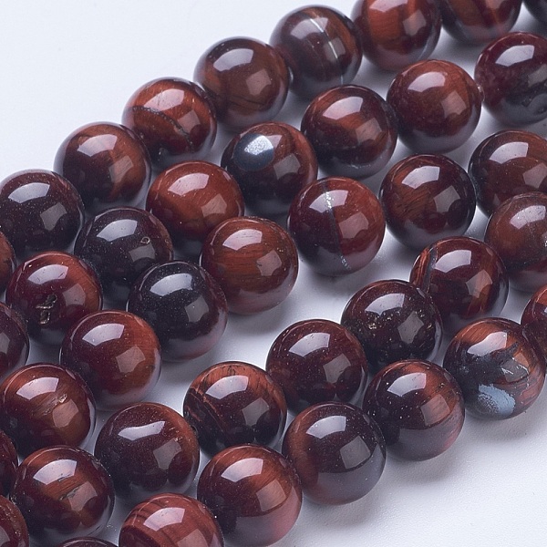 PandaHall Natural Red Tiger Eye Beads Strands, Round, 10mm, Hole: 1.2mm, about 38pcs/strand, 15.31 inch Tiger Eye Round Brown
PandaHall Natural Red Tiger Eye Beads Strands, Round, 10mm, Hole: 1.2mm, about 38pcs/strand, 15.31 inch Tiger Eye Round Brown