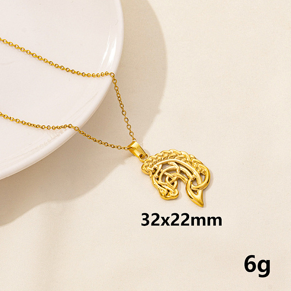 PandaHall 304 Stainless Steel Horse Pendant Necklace, Cable Chain Necklaces Stainless Steel Horse
PandaHall 304 Stainless Steel Horse Pendant Necklace, Cable Chain Necklaces Stainless Steel Horse