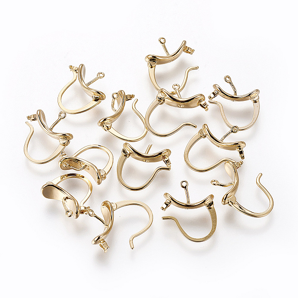 PandaHall Brass Hoop Earring Findings with Latch Back Closure, Long-Lasting Plated, Nickel Free, Real 16K Gold Plated, 15x15.5x5mm, Hole...
PandaHall Brass Hoop Earring Findings with Latch Back Closure, Long-Lasting Plated, Nickel Free, Real 16K Gold Plated, 15x15.5x5mm, Hole...