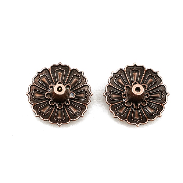 PandaHall Alloy Incense Burners, Lotus Flower Mini Incense Holders, Home Office Teahouse Zen Buddhist Supplies, Red Copper, 38mm Alloy...
PandaHall Alloy Incense Burners, Lotus Flower Mini Incense Holders, Home Office Teahouse Zen Buddhist Supplies, Red Copper, 38mm Alloy...