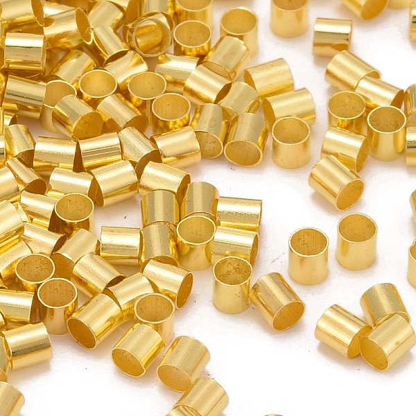 PandaHall Brass Crimp Beads, Cadmium Free & Nickel Free & Lead Free, Tube, Golden, 2.5x2.5mm, Hole: 2mm Brass Tube
PandaHall Brass Crimp Beads, Cadmium Free & Nickel Free & Lead Free, Tube, Golden, 2.5x2.5mm, Hole: 2mm Brass Tube