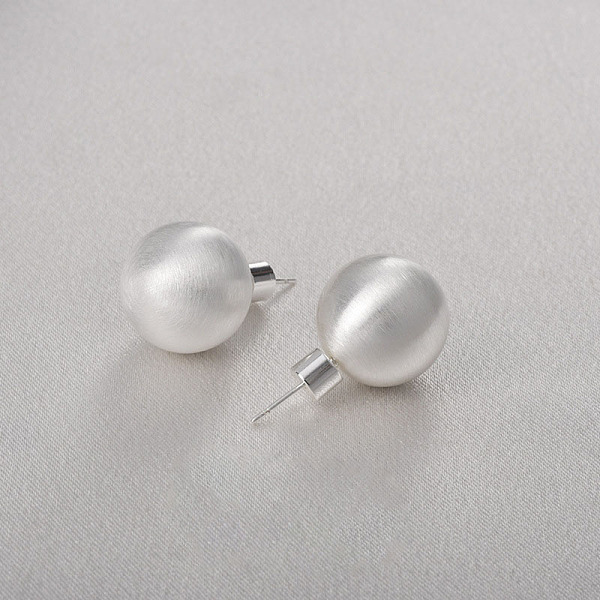 PandaHall Round Ball Drawbench Brass Ear False Plugs for Women, Silver, 28x16mm Brass Round
PandaHall Round Ball Drawbench Brass Ear False Plugs for Women, Silver, 28x16mm Brass Round