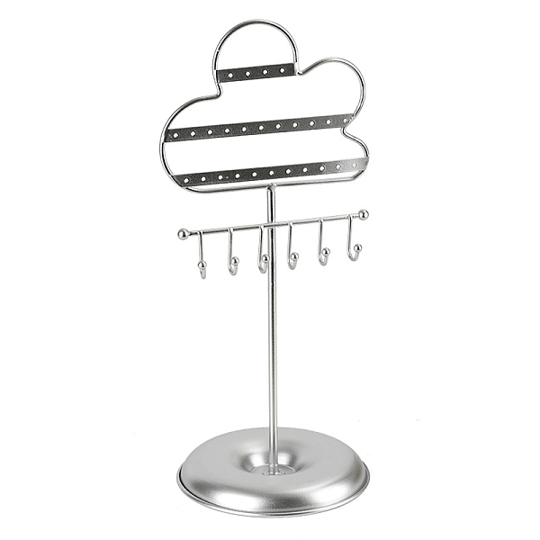 PandaHall Iron Display Stands, Jewelry Holder for Earrings, Bracelet, Necklace Storage, Cloud, 14x35cm Iron Cloud
PandaHall Iron Display Stands, Jewelry Holder for Earrings, Bracelet, Necklace Storage, Cloud, 14x35cm Iron Cloud