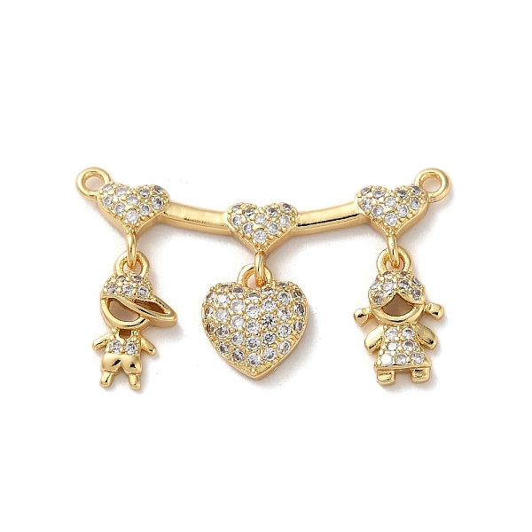 PandaHall Brass Pave Cubic Zirconia Pendants, Heart with Boy and Girl, Real 16K Gold Plated, 17x29x3mm, Hole: 1.2mm Brass+Cubic Zirconia..., Clear
PandaHall Brass Pave Cubic Zirconia Pendants, Heart with Boy and Girl, Real 16K Gold Plated, 17x29x3mm, Hole: 1.2mm Brass+Cubic Zirconia..., Clear