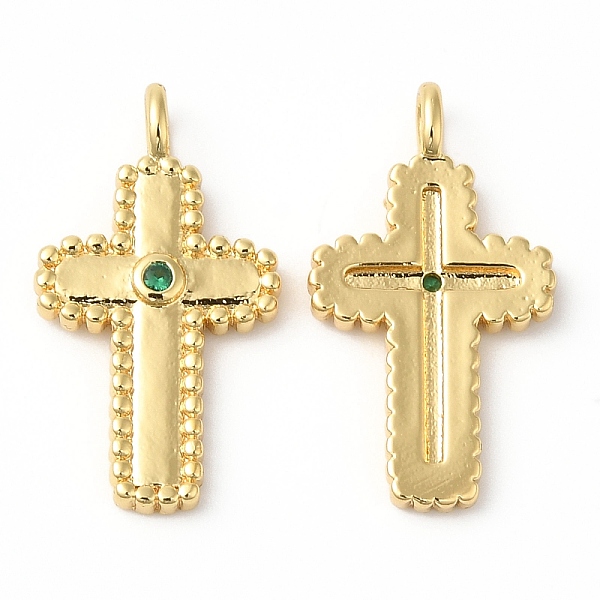 PandaHall Rack Plating Brass Micro Pave Cubic Zirconia Pendants, Long-Lasting Plated, Lead Free & Cadmium Free, Cross, Real 18K Gold Plated...
PandaHall Rack Plating Brass Micro Pave Cubic Zirconia Pendants, Long-Lasting Plated, Lead Free & Cadmium Free, Cross, Real 18K Gold Plated...