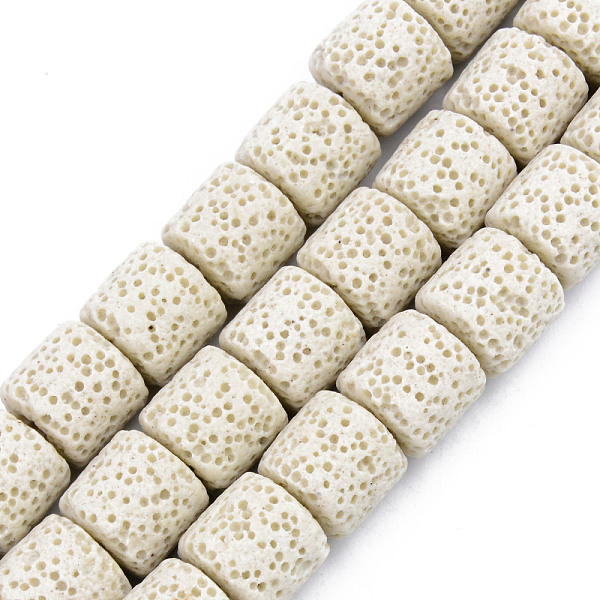 PandaHall Synthetic Lava Rock Beads Strands, Dyed, Column, Beige, 10x10mm, Hole: 2mm, about 39pcs/strand, 15.35 inch(39cm) Lava Rock Column..., Yellow
PandaHall Synthetic Lava Rock Beads Strands, Dyed, Column, Beige, 10x10mm, Hole: 2mm, about 39pcs/strand, 15.35 inch(39cm) Lava Rock Column..., Yellow