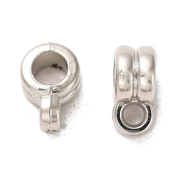 PandaHall CCB Plastic Tube Bails, Loop Bails, Grooved Column, Platinum, 9.8x4.5x6mm, Hole: 2mm, Inner Diameter: 3.8mm Plastic Column
PandaHall CCB Plastic Tube Bails, Loop Bails, Grooved Column, Platinum, 9.8x4.5x6mm, Hole: 2mm, Inner Diameter: 3.8mm Plastic Column