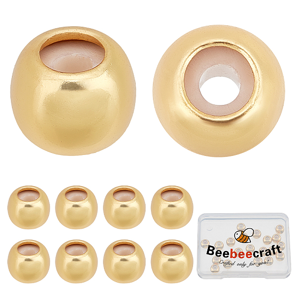 PandaHall Beebeecraft 20Pcs 7mm Stopper Beads 18K Gold Plated Slider Beads Insert Rubber Stopper Positioning Spacer Beads for DIY Jewelry...
PandaHall Beebeecraft 20Pcs 7mm Stopper Beads 18K Gold Plated Slider Beads Insert Rubber Stopper Positioning Spacer Beads for DIY Jewelry...