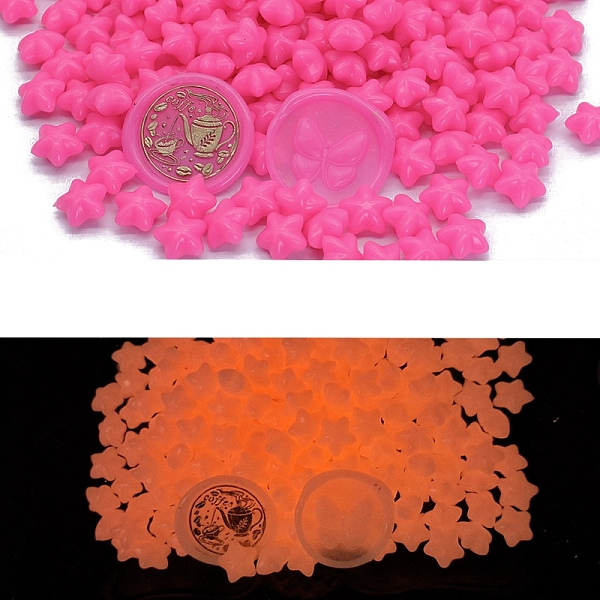 PandaHall Luminous Sealing Wax Particles, for Retro Seal Stamp, Star, Deep Pink, Packing: 125x90mm Wax Star
PandaHall Luminous Sealing Wax Particles, for Retro Seal Stamp, Star, Deep Pink, Packing: 125x90mm Wax Star