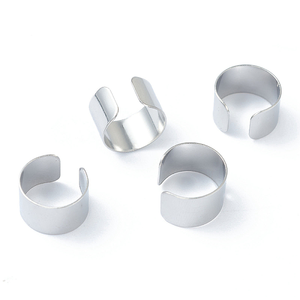 PandaHall 304 Stainless Steel Cuff Earrings, Stainless Steel Color, 10x6mm 304 Stainless Steel
PandaHall 304 Stainless Steel Cuff Earrings, Stainless Steel Color, 10x6mm 304 Stainless Steel