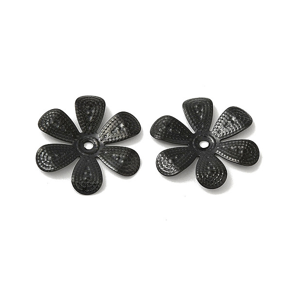 PandaHall 304 Stainless Steel Bead Caps, 6-Petal Flower, Black, 17.5x1.5mm, Hole: 1.4mm 304 Stainless Steel
PandaHall 304 Stainless Steel Bead Caps, 6-Petal Flower, Black, 17.5x1.5mm, Hole: 1.4mm 304 Stainless Steel