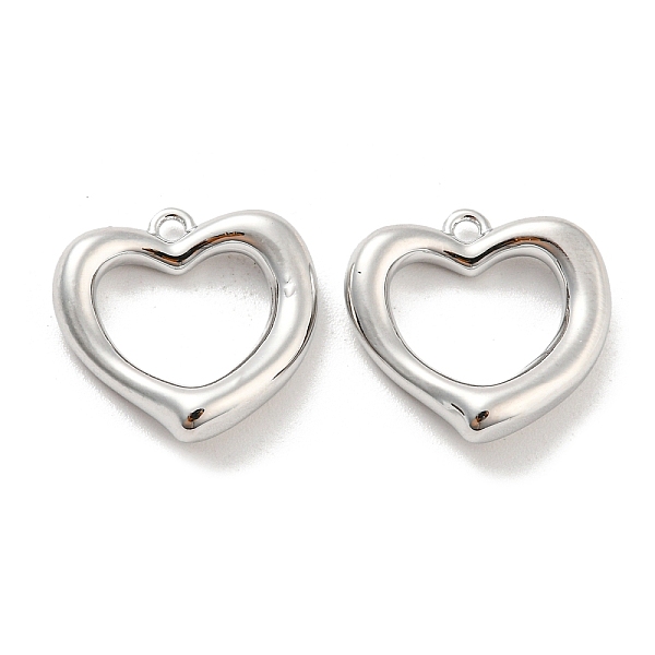 PandaHall Brass Pendants, Heart Charm, Real Platinum Plated, 15.5x15.5x3mm, Hole: 1.2mm Brass Heart
PandaHall Brass Pendants, Heart Charm, Real Platinum Plated, 15.5x15.5x3mm, Hole: 1.2mm Brass Heart
