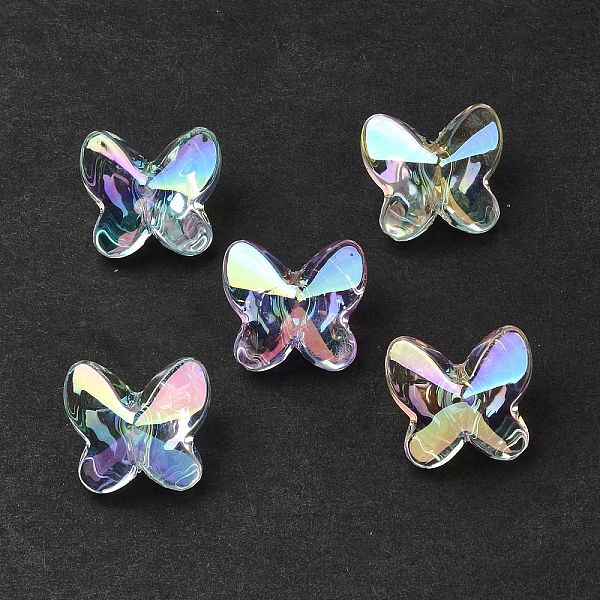 PandaHall UV Plating Rainbow Iridescent Acrylic Beads, Butterfly, Mixed Color, 6x7x7mm, Hole: 1.8mm Acrylic Butterfly Multicolor
PandaHall UV Plating Rainbow Iridescent Acrylic Beads, Butterfly, Mixed Color, 6x7x7mm, Hole: 1.8mm Acrylic Butterfly Multicolor