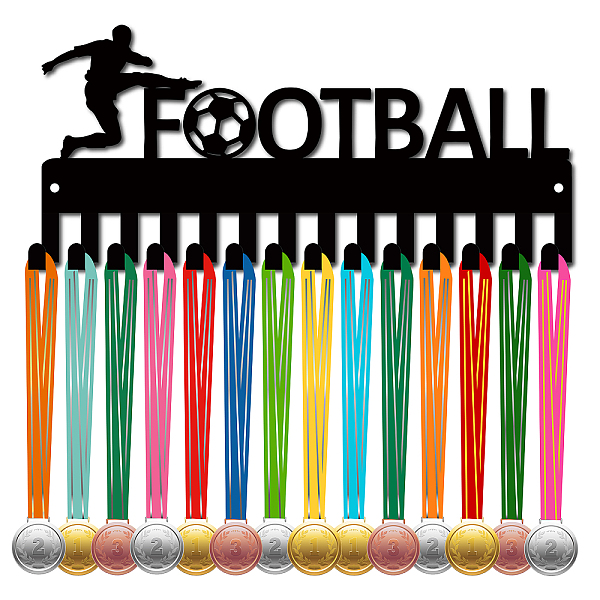PandaHall CREATCABIN Football Medal Hanger Display Medal Holder Rack Sports Metal Hanging Awards Iron Small Mount Decor With 20 Hooks for...
PandaHall CREATCABIN Football Medal Hanger Display Medal Holder Rack Sports Metal Hanging Awards Iron Small Mount Decor With 20 Hooks for...