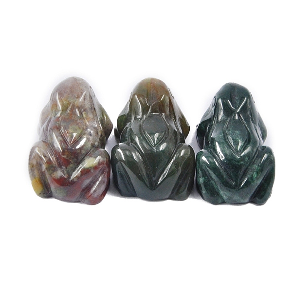 PandaHall Natural Indian Agate Carved Frog Figurines, Reiki Stones for Home Office Desktop Feng Shui Ornament, 38x20x15mm Indian Agate Frog
PandaHall Natural Indian Agate Carved Frog Figurines, Reiki Stones for Home Office Desktop Feng Shui Ornament, 38x20x15mm Indian Agate Frog