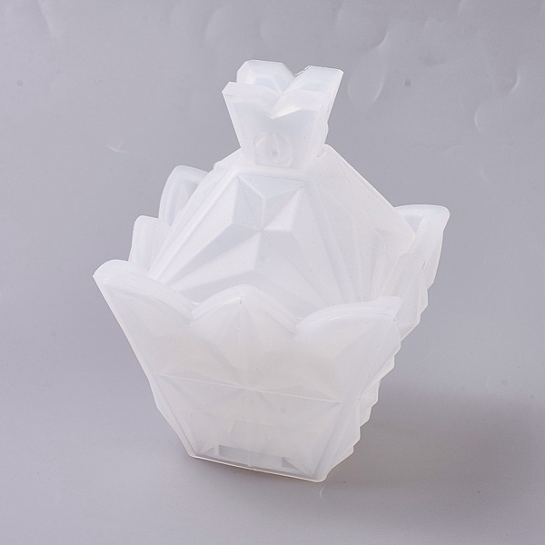 PandaHall Silicone Storage Box Molds, Resin Casting Molds, For UV Resin, Epoxy Resin Jewelry Making, Pyramid, White, 57x69x67mm, Base...
PandaHall Silicone Storage Box Molds, Resin Casting Molds, For UV Resin, Epoxy Resin Jewelry Making, Pyramid, White, 57x69x67mm, Base...