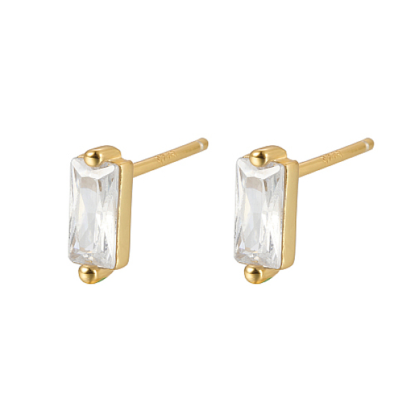 PandaHall Cubic Zirconia Rectangle Stud Earrings, Golden 925 Sterling Silver Post Earrings, with 925 Stamp, Clear, 7.8x3mm Cubic Zirconia...
PandaHall Cubic Zirconia Rectangle Stud Earrings, Golden 925 Sterling Silver Post Earrings, with 925 Stamp, Clear, 7.8x3mm Cubic Zirconia...