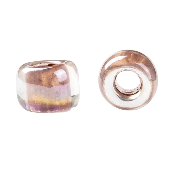 PandaHall TOHO Round Seed Beads, Japanese Seed Beads, (1847) Light Terra Cotta Lined Crystal Rainbow, 8/0, 3mm, Hole: 1mm, about..., Pink
PandaHall TOHO Round Seed Beads, Japanese Seed Beads, (1847) Light Terra Cotta Lined Crystal Rainbow, 8/0, 3mm, Hole: 1mm, about..., Pink