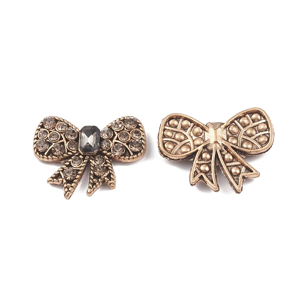 PandaHall Alloy Rhinestone Cabochons, Bowknot, Antique Golden, 18.5x23.5x4.6mm Alloy+Rhinestone Bowknot
PandaHall Alloy Rhinestone Cabochons, Bowknot, Antique Golden, 18.5x23.5x4.6mm Alloy+Rhinestone Bowknot