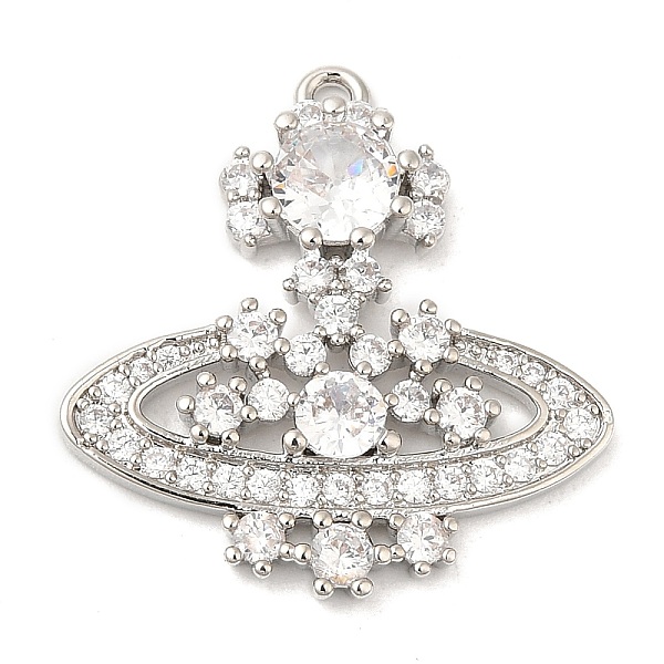 PandaHall Rack Plating Brass Pave Cubic Zirconia Pendants, Long-Lasting Plated, Cadmium Free & Lead Free, Platinum, 22.5x22x3.8mm, Hole: 1mm..., Clear
PandaHall Rack Plating Brass Pave Cubic Zirconia Pendants, Long-Lasting Plated, Cadmium Free & Lead Free, Platinum, 22.5x22x3.8mm, Hole: 1mm..., Clear