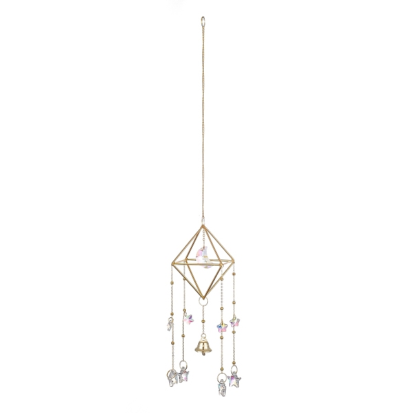 PandaHall Geometric Metal Suncatchers Wall Hanging Decoration, for Home Offices Amulet Ornament, Moon Pattern, 455mm Iron Moon White
PandaHall Geometric Metal Suncatchers Wall Hanging Decoration, for Home Offices Amulet Ornament, Moon Pattern, 455mm Iron Moon White