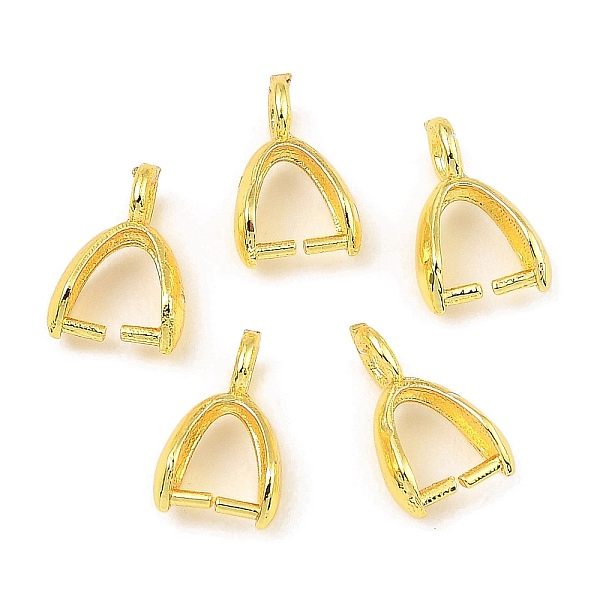 PandaHall Rack Plating Brass Ice Pick Pinch Bails, Long-Lasting Plated, Golden, 11x6.5x3.5mm, Hole: 1.8mm, Pin: 0.9mm Brass
PandaHall Rack Plating Brass Ice Pick Pinch Bails, Long-Lasting Plated, Golden, 11x6.5x3.5mm, Hole: 1.8mm, Pin: 0.9mm Brass