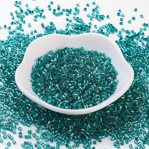 PandaHall MGB Matsuno Glass Beads, Japanese Seed Beads, Silver Lined Round Hole Glass Seed Beads, Two Cut, Hexagon, Dark Turquoise, 11/0..., Cyan
PandaHall MGB Matsuno Glass Beads, Japanese Seed Beads, Silver Lined Round Hole Glass Seed Beads, Two Cut, Hexagon, Dark Turquoise, 11/0..., Cyan
